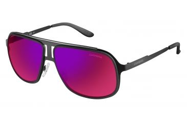 Image of Carrera 101/S Single Vision Prescription Sunglasses CA101S-0KLH-MI-5914 - Lens Diameter 59 mm, Frame Color Black Ruthenium Black