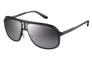 Image of Carrera 101/S Single Vision Prescription Sunglasses CA101S-0HKQ-IC-5914 - Frame Color Black Ruthenium, Lens Diameter 59 mm