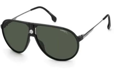 Image of Carrera 1034/S Sunglasses, Matte Black Frame, Green Polarized Lens, 716736297989