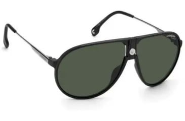 Image of Carrera 1034/S Sunglasses, Matte Black Frame, Green Polarized Lens, 716736297989