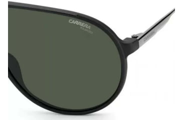 Image of Carrera 1034/S Sunglasses, Matte Black Frame, Green Polarized Lens, 716736297989