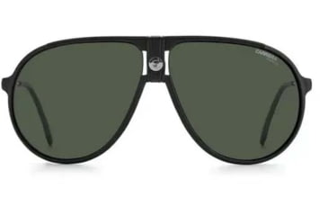 Image of Carrera 1034/S Sunglasses, Matte Black Frame, Green Polarized Lens, 716736297989
