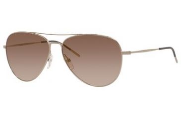 Image of Carrera 106/S Single Vision Prescription Sunglasses CA106S-03YG-JL-5913 - Frame Color Light Gold, Lens Diameter 59 mm