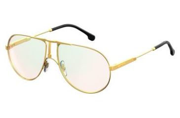 Image of Carrera 1109 Prescription Eyeglasses CA1109-0001-5914 - Yellow Gold Frame, Lens Diameter 59mm, Distance Between Lenses 14mm
