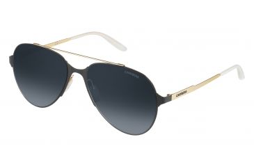 Image of Carrera 113/S Single Vision Prescription Sunglasses CA113S-01PW-HD-5717 - Lens Diameter 57 mm, Frame Color Gold Black Matte