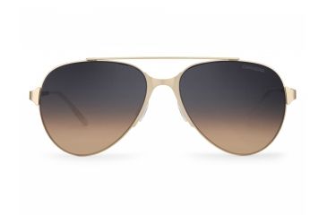 Image of Carrera 113/S Sunglasses CA113S-03YG-FI-5717 - Lgh Gold Frame, Dark Gray Gradient Lenses, Lens Diameter 57mm, Distance Between Lenses 17mm