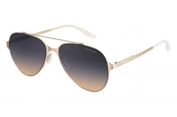 Image of Carrera 113/S Single Vision Prescription Sunglasses CA113S-03YG-FI-5717 - Lens Diameter 57 mm, Frame Color Lgh Gold
