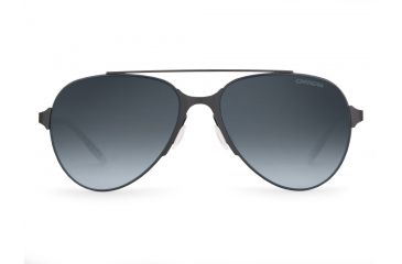 Image of Carrera 113/S Sunglasses CA113S-0003-HD-5717 - Matte Black Frame, Gray Gradient Lenses, Lens Diameter 57mm, Distance Between Lenses 17mm