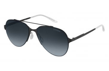 Image of Carrera 113/S Single Vision Prescription Sunglasses CA113S-0003-HD-5717 - Lens Diameter 57 mm, Frame Color Matte Black