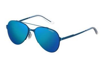 Image of Carrera 113/S Single Vision Prescription Sunglasses CA113S-01O9-Z0-5717 - Lens Diameter 57 mm, Frame Color Blue