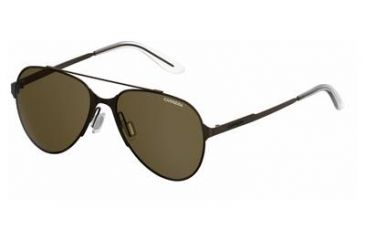 Image of Carrera 113/S Single Vision Prescription Sunglasses CA113S-0AQU-YJ-5717 - Lens Diameter 57 mm, Frame Color Matte Brown