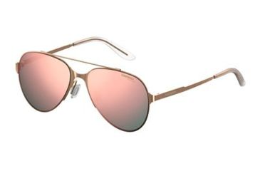 Image of Carrera 113/S Single Vision Prescription Sunglasses CA113S-0DDB-0J-5717 - Lens Diameter 57 mm, Frame Color Gold Copper