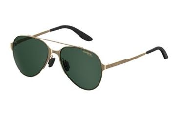 Image of Carrera 113/S Single Vision Prescription Sunglasses CA113S-0J5G-UC-5717 - Lens Diameter 57 mm, Frame Color Gold