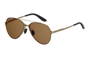 Image of Carrera 113/S Single Vision Prescription Sunglasses CA113S-0J5G-W4-5717 - Lens Diameter 57 mm, Frame Color Gold