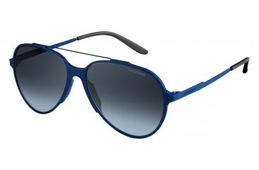 Image of Carrera 118/S Bifocal Prescription Sunglasses CA118S-0T6M-HD-5716 - Frame Color Blue, Lens Diameter 57 mm