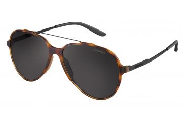 Image of Carrera 118/S Bifocal Prescription Sunglasses CA118S-0L2L-NR-5716 - Frame Color Havana Black, Lens Diameter 57 mm