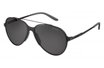 Image of Carrera 118/S Bifocal Prescription Sunglasses CA118S-0GTN-P9-5716 - Frame Color Matte Black, Lens Diameter 57 mm