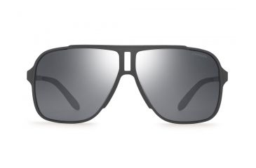 Image of Carrera 122/S Sunglasses CA122S-0VOV-T4-6111 - Gray Frame, Black Mirror Lenses, Lens Diameter 61mm, Distance Between Lenses 11mm