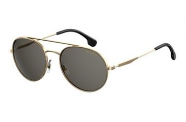 Image of Carrera 131/S Progressive Prescription Sunglasses CA131S-0J5G-IR-5619 - Frame Color Gold, Lens Diameter 56 mm