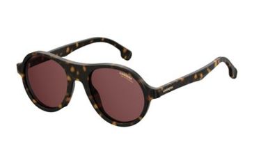 Image of Carrera 142/S Progressive Prescription Sunglasses CA142S-0086-W6-5020 - Frame Color Dark Havana, Lens Diameter 50 mm