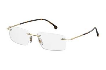 Image of Carrera 147/V Bifocal Prescription Eyeglasses CA147-0J5G-5517 - Gold Frame, Lens Diameter 55mm, Distance Between Lenses 17mm