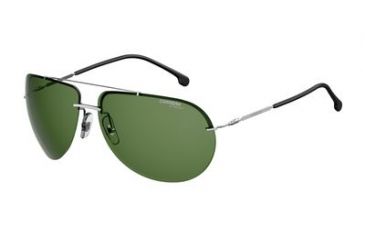 Image of Carrera 149/S Sunglasses CA149S-06LB-QT-6513 - Ruthenium Frame, Green Lenses, Lens Diameter 65mm, Distance Between Lenses 13mm