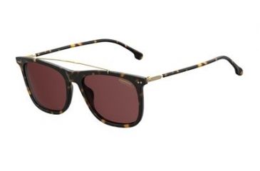 Image of Carrera 150/S Progressive Prescription Sunglasses CA150S-0086-W6-5518 - Frame Color Dark Havana, Lens Diameter 55 mm