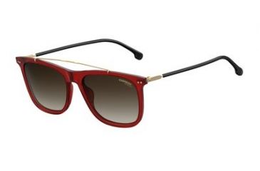 Image of Carrera 150/S Progressive Prescription Sunglasses CA150S-0LHF-HA-5518 - Lens Diameter 55 mm, Frame Color Opal E Burgundy
