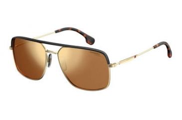 Image of Carrera 152/S Sunglasses CA152S-0J5G-K1-6017 - Gold Frame, Brown Gold Sp Lenses, Lens Diameter 60mm, Distance Between Lenses 17mm