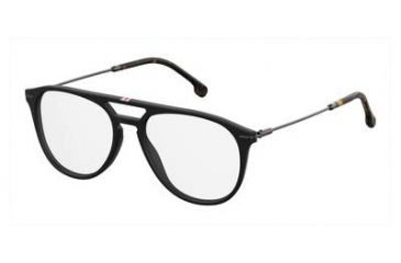 Image of Carrera 168/V Eyeglass Frames CA168V-0003-5317 - Matte Black Frame, Lens Diameter 53mm, Distance Between Lenses 17mm