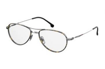 Image of Carrera 169/V Prescription Eyeglasses CA169V-031Z-5418 - Ruthenium Havana Frame, Lens Diameter 54mm, Distance Between Lenses 18mm