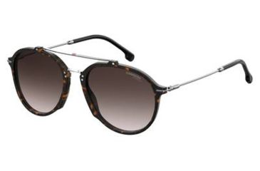 Image of Carrera 171/S Progressive Prescription Sunglasses CA171S-0086-HA-5519 - Frame Color Dark Havana, Lens Diameter 55 mm