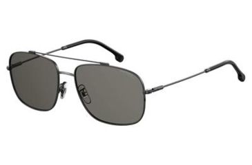 Image of Carrera 182/F/S Bifocal Prescription Sunglasses CA182FS-0V81-M9-6017 - Frame Color Dark Ruthenium Black, Lens Diameter 60 mm