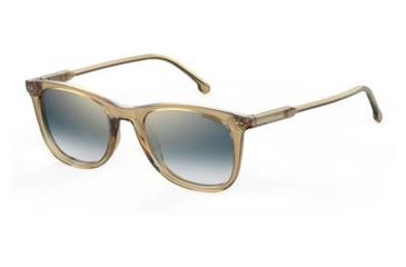 Image of Carrera 197/S Progressive Prescription Sunglasses CA197-040G-1V-5121 - Frame Color Yellow, Lens Diameter 51 mm