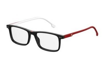 Image of Carrera 2001T/V Eyeglass Frames CA2001TV-02M2-4816 - Black/Gold Frame, Lens Diameter 48mm, Distance Between Lenses 16mm