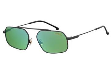 Image of Carrera 2016T/S Progressive Prescription Sunglasses CA2016TS-07ZJ-MT-5317 - Lens Diameter 53 mm, Frame Color Black/Green