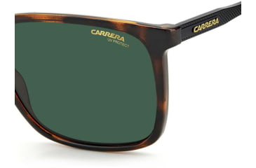 Image of Carrera 259/S Sunglasses, Dark Havana Frame, Green Lens, 716736361208