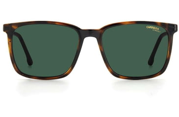 Image of Carrera 259/S Sunglasses, Dark Havana Frame, Green Lens, 716736361208