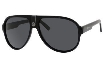 Image of Carrera 32/P/S Progressive Prescription Sunglasses CA32PS-0807-RA-6014 - Frame Color Black, Lens Diameter 60 mm