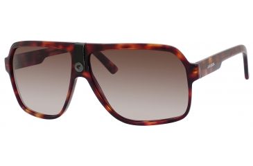 Image of Carrera 33/S Progressive Prescription Sunglasses CA33S-0WDR-SH-6211 - Lens Diameter 62 mm, Frame Color Blonde Havana