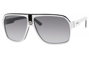 Image of Carrera 33/S Progressive Prescription Sunglasses CA33S-0NN7-IC-6211 - Lens Diameter 62 mm, Frame Color White Black Gray