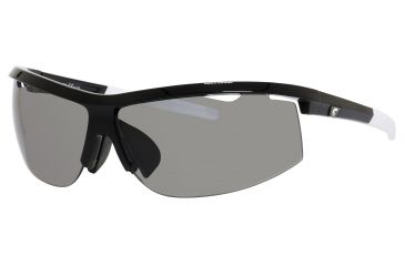 Image of Carrera 4001/S Bifocal Prescription Sunglasses CA4001S-001A-LV-7512 - Frame Color Black White, Lens Diameter 75 mm