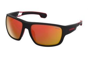 Image of Carrera 4006/S Progressive Prescription Sunglasses CA4006S-0003-BJ-6317 - Frame Color Matte Black, Lens Diameter 63 mm
