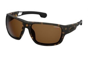 Image of Carrera 4006/S Progressive Prescription Sunglasses CA4006S-0N9P-SP-6317 - Lens Diameter 63 mm, Frame Color Matte Havana