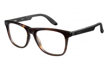 Image of Carrera 4400 Progressive Prescription Eyeglasses CA4400-0TRD-5318 - Dark Havana Black Frame, Lens Diameter 53mm, Distance Between Lenses 18mm
