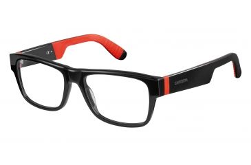 Image of Carrera 4402 Progressive Prescription Eyeglasses CA4402-029A-5418 - Shiny Black Frame, Lens Diameter 54mm, Distance Between Lenses 18mm
