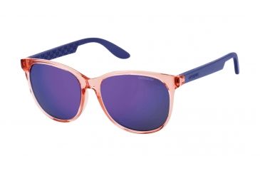 Image of Carrera 5001/S Progressive Prescription Sunglasses CA5001S-0B7Y-TE-5617 - Lens Diameter 56 mm, Frame Color Orange