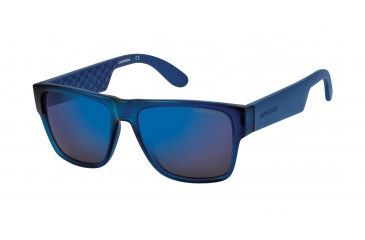 Image of Carrera 5002/S Progressive Prescription Sunglasses CA5002S-0B50-1G-5517 - Frame Color Blue, Lens Diameter 55 mm