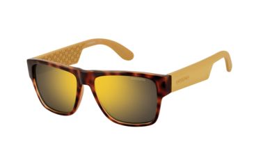 Image of Carrera 5002/S Progressive Prescription Sunglasses CA5002S-0C24-JO-5517 - Frame Color Havana, Lens Diameter 55 mm