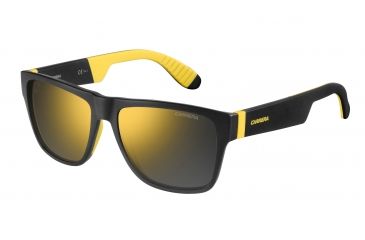 Image of Carrera 5002/SP/S Progressive Prescription Sunglasses CA5002SPS-0267-UW-5517 - Lens Diameter 55 mm, Frame Color Black Yellow